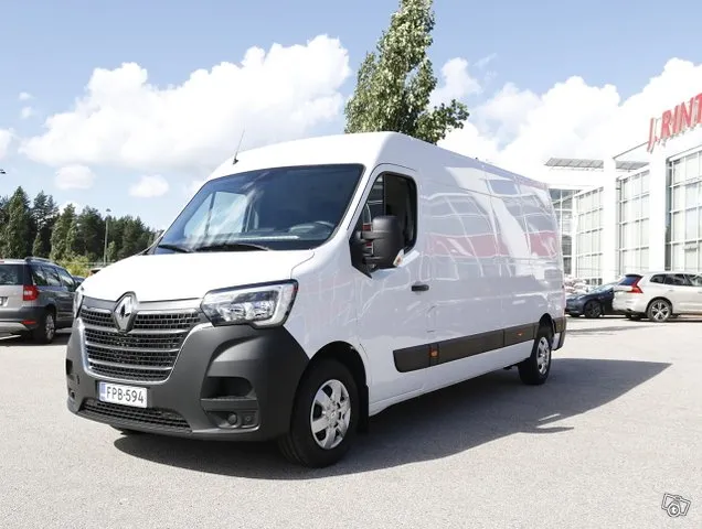 Renault Master Blue dCi 150 L3H2 13m3 Navi Edition - Suomi-auto, ALV- vähennyskelpoinen, Webasto, Vakkari, Koukku, Navi, - J. autoturva - Ilmainen kotiintoimitus Image 4